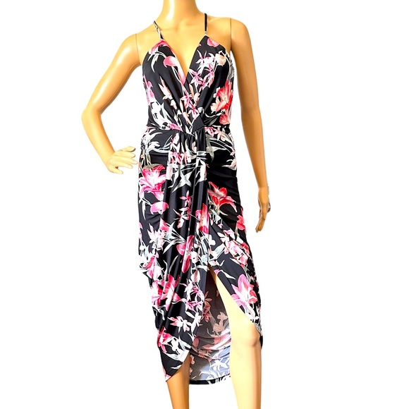 Charlotte Russe Floral Spaghetti Strap Women’s Dress - Picture 10 of 12